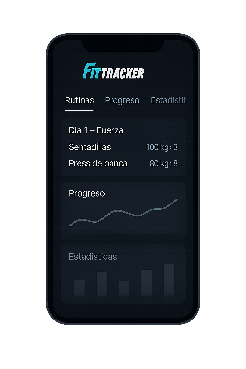 App mockup